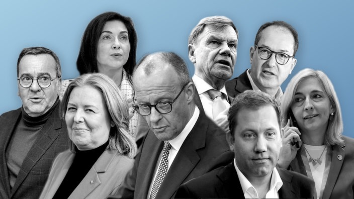 Portraits der neuen Minister 