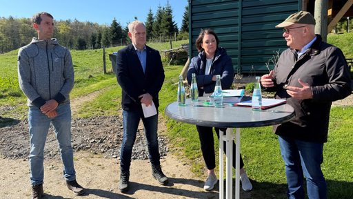 WLV Präsident Hubertus Beringmeier, rechts im Bild