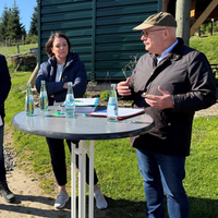 WLV Präsident Hubertus Beringmeier, rechts im Bild