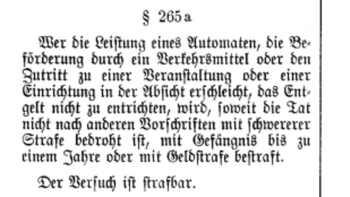 Reichsgesetzblatt 1935, Paragraph 165a
