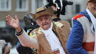 Herbert Reul auf dem Rosenmontagszug 