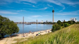 Badestrand in Düsseldorf