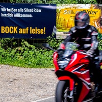 Plakat der Initiative Silent Rider.