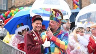 Regen am Rosenmontag 