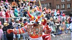 Rosenmontagszug in Düsseldorf 
