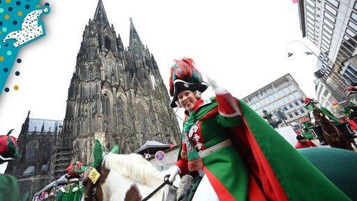 Rosenmontagszug in Köln