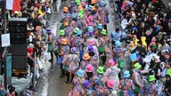 Jecke im Rosenmontagszug 