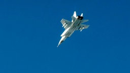 Russischer MiG-31-Kampfjet am 19.09.2025 nach einer angeblichen Luftraumverletzung Estlands