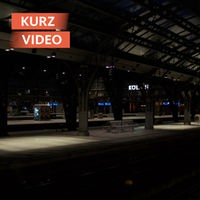 Leere Gleise am Kölner Hauptbahnhof