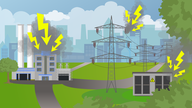 Illustration: Sicherheit von Kritischer Infrastruktur in Gefahr