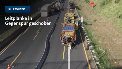 Unfallstelle auf der A4 bei Elsdorf 
