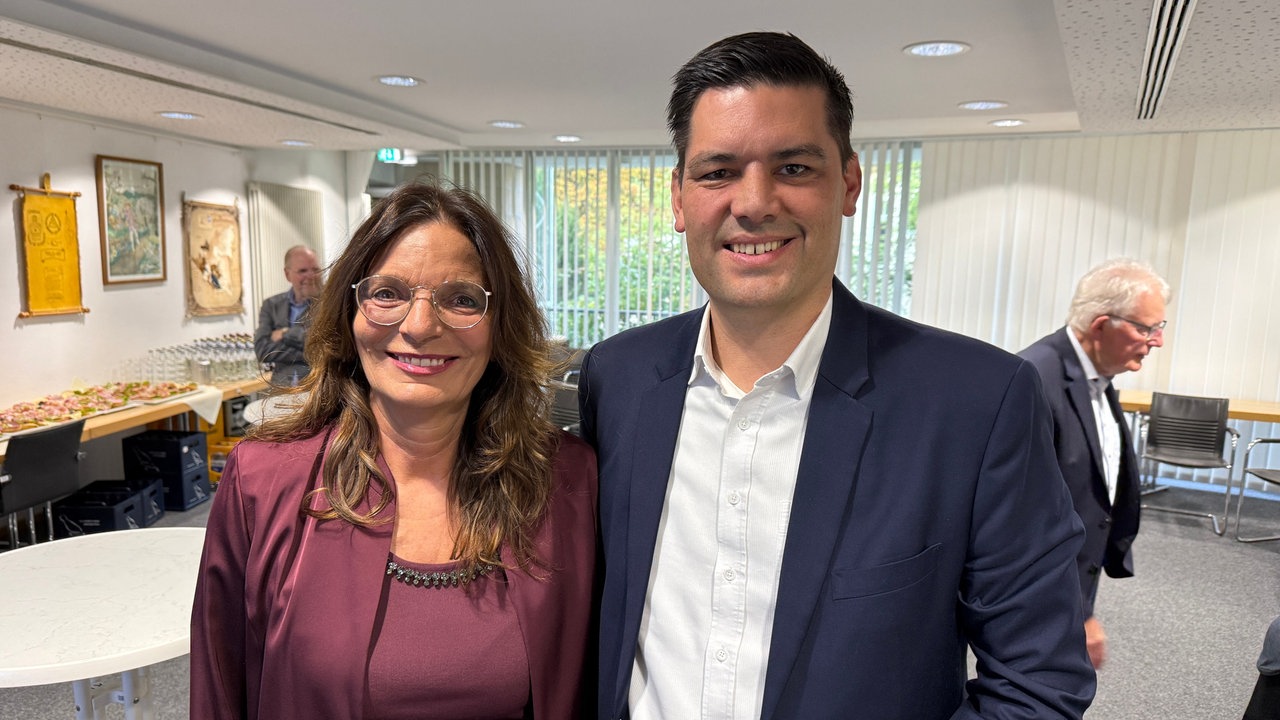 Anke Theisen und Mirco Schmidt (beideCDU)