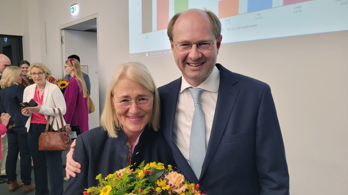 Olaf Gericke gemeisnam mit seiner Frau 