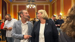 Schiffer und Brüghemann beim Rudelgucken
