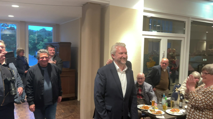 Sebastian Wagemeyer nach seinem Sieg 