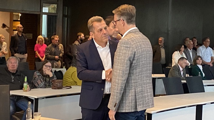 Peter Paic (SPD) und Ingo Brohl (CDU/Grüne)