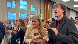Jubel bei der SPD in Remscheid