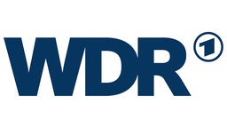 Das WDR Logo in Blau auf weißem Grund