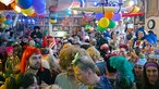 Karnevalisten in Köln