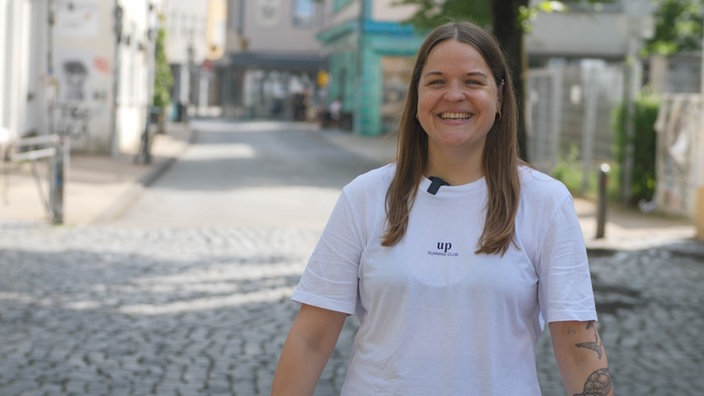 Karen Wolf, Teamerin des Up Running Clubs