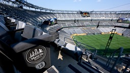 Blick in das MetLife Stadium, New Jersey