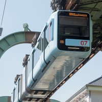 Die Schwebebahn in Wuppertal