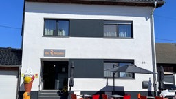 Die Eisdiele in Mechernich Antweiler ist das einzige Café im Ort.