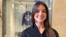 Blerina Spahiu, Architekturstudentin im 4. Semester