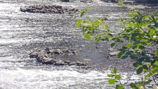 Die Wupperwehr in Solingen.