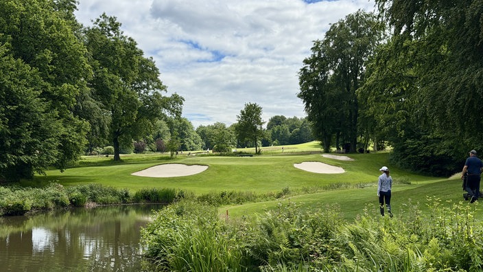 Der Golfplatz des Golfclubs Bergisch Land