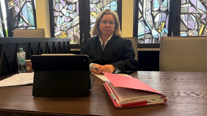 Ruth Kanzlsperger, Nebenklagevertreterin. 