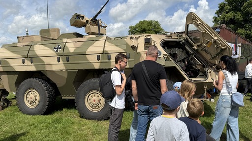 Ein Panzer der Bundeswehr