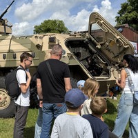 Ein Panzer der Bundeswehr