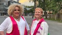 Carla Gold und Jacquelin Wenneker führen durch die queere Geschichte der Stadt 