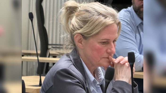 Andrea Jenks im Gerichtssaal