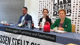 Pressekonferenz zum geplanten Gegenprotest in Essen