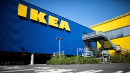 Die IKEA-Filiale in Köln Butzweilerhof von außen