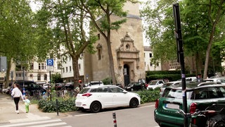 Aufnahme der Lutherkirche im Tageslicht