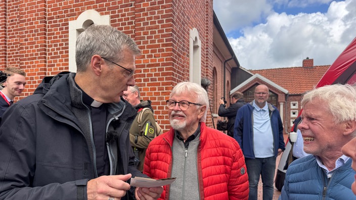 Heiner Wilmer im Gespräch mit Franz-Josef Zurhake.