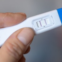 Positiver Schwangerschaftstest