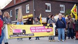 Demonstranten Ahaus
