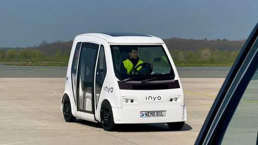 Eines der neuen Taxis 