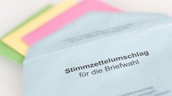 Stimmzettelumschläge für Biefwahl