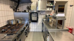 Küche in einem Restaurant