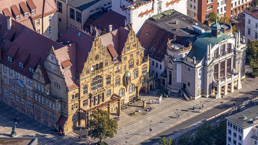 Das alte Rathaus von Bielefeld
