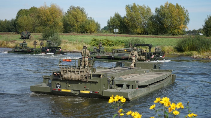 Bundeswehrübung in Minden