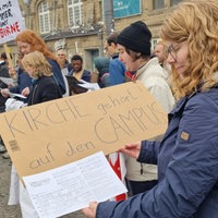 Evangelische Studierendengemeinden protestieren