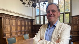 Brustbild von Jacco Pekelder, der Direktor des Zentrums für Niederlande-Studien in Münster