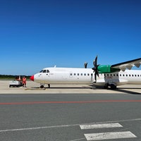 Flugzeug am Flughafen Paderborn