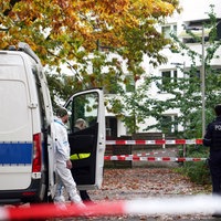 Polizei und Spurensicherung am Einsatzort
